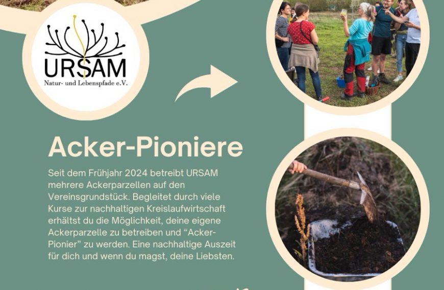 Mach mit – Sichere dir eine Parzelle