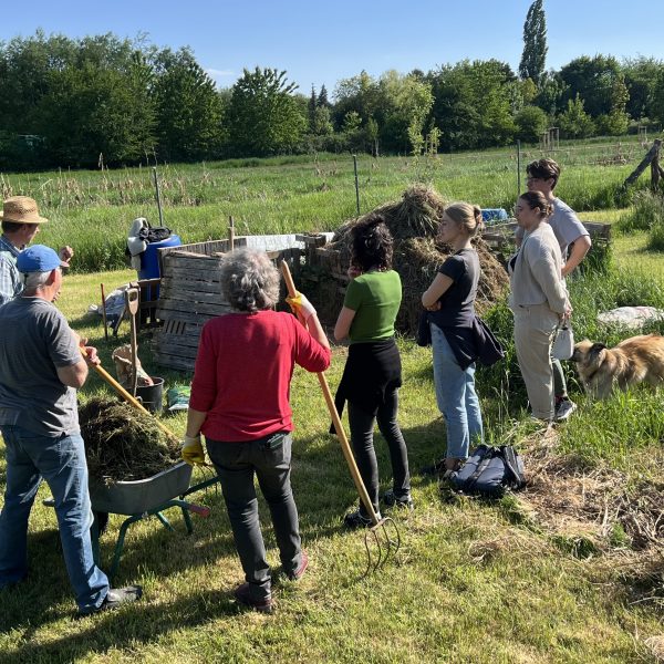 Afterwork gardening auf dem Acker