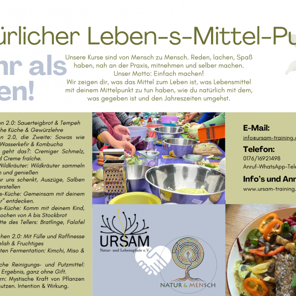 Natürlicher Leben-s-Mittel-Punkt