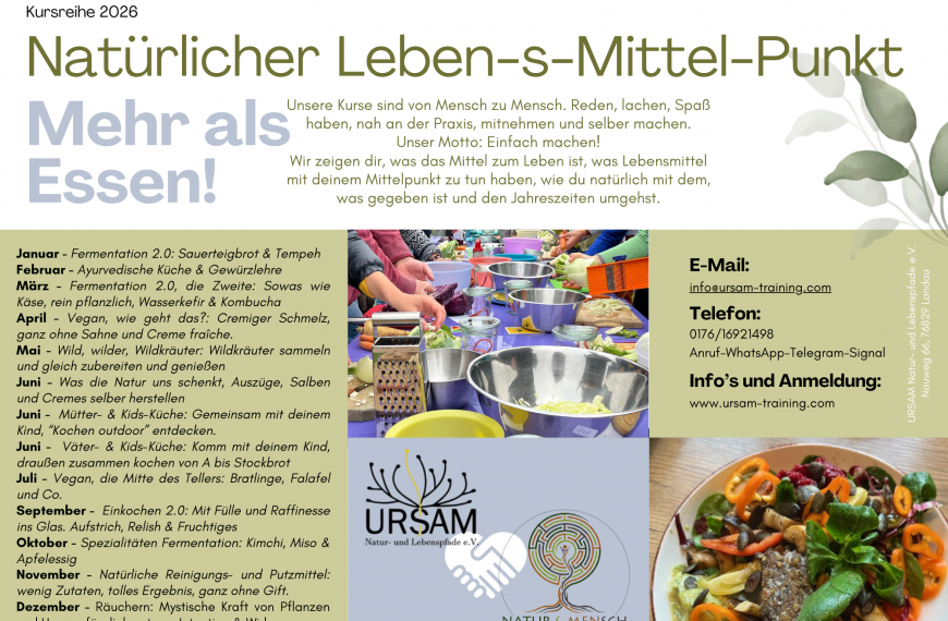 Natürlicher Leben-s-Mittel-Punkt