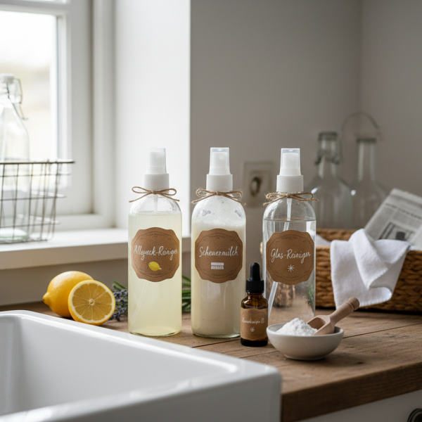 Natürliche Reinigungs- & Putzmittel – Sauberkeit, die richtig gut tut
