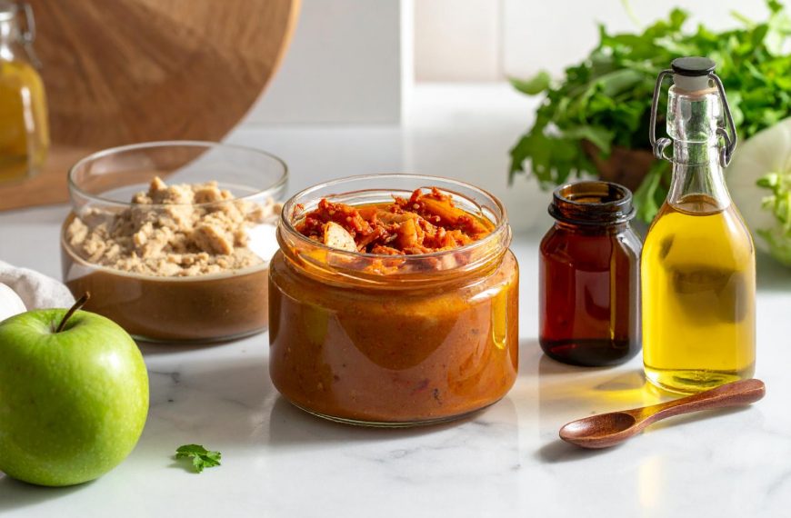 Spezialitäten Fermentation – Kimchi, Miso & Apfelessig