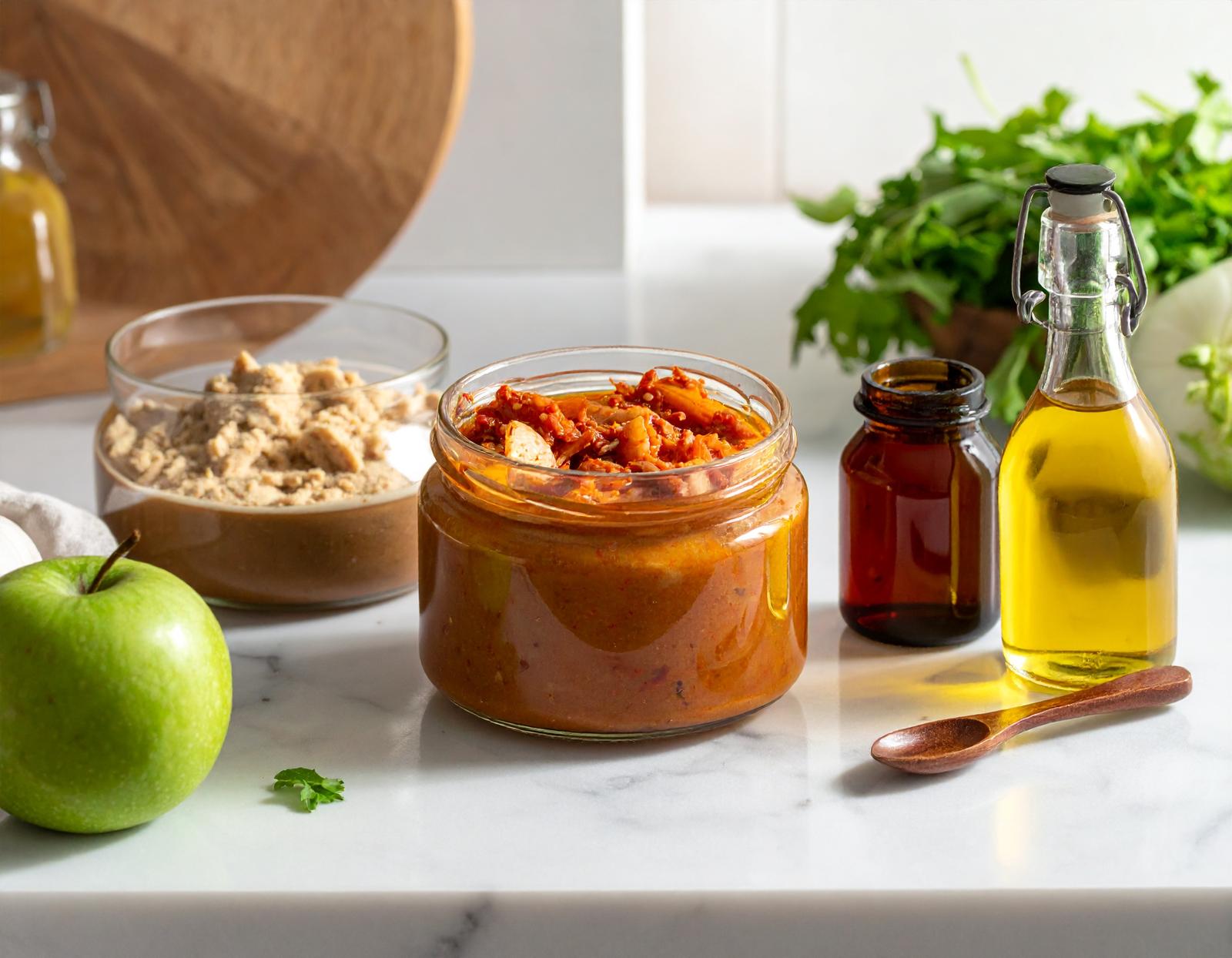 Spezialitäten Fermentation – Kimchi, Miso & Apfelessig