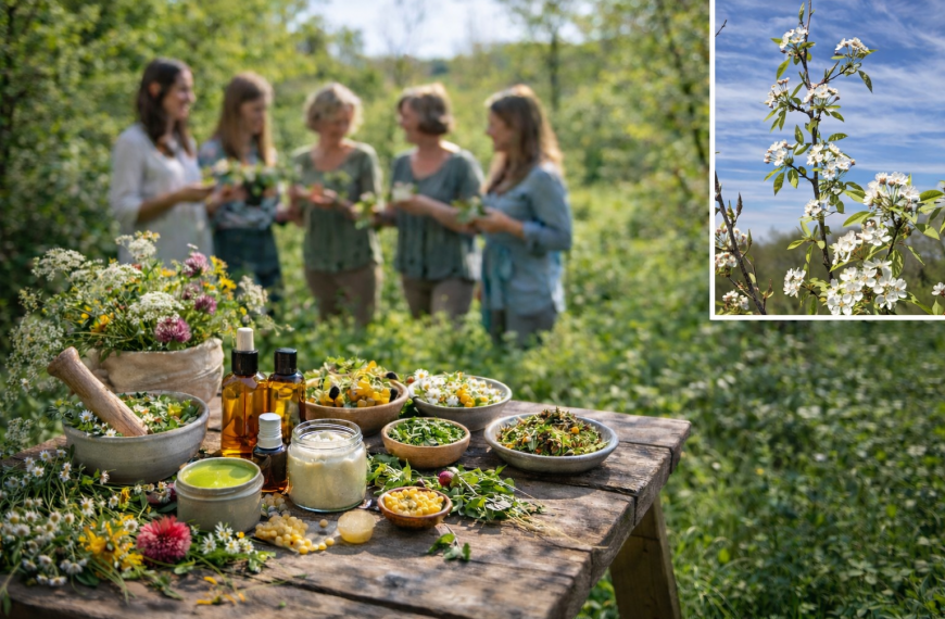Wildkräuterkosmetik – Hautschmeichler & Co
