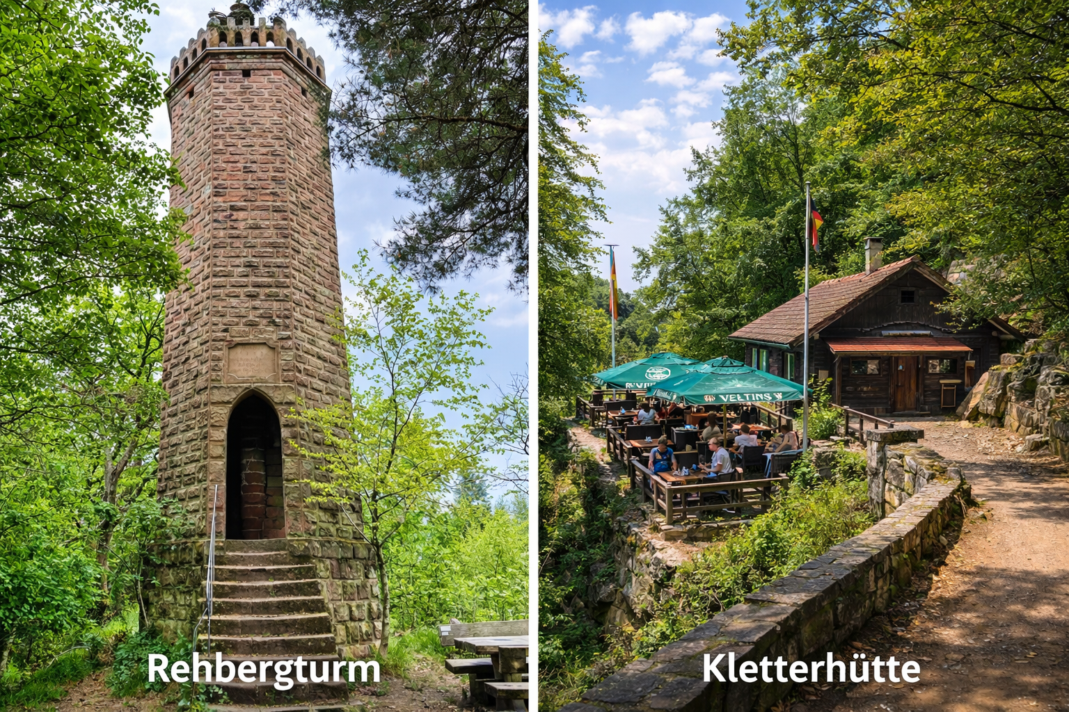 Rundwanderweg Rehberg – Kletterhütte